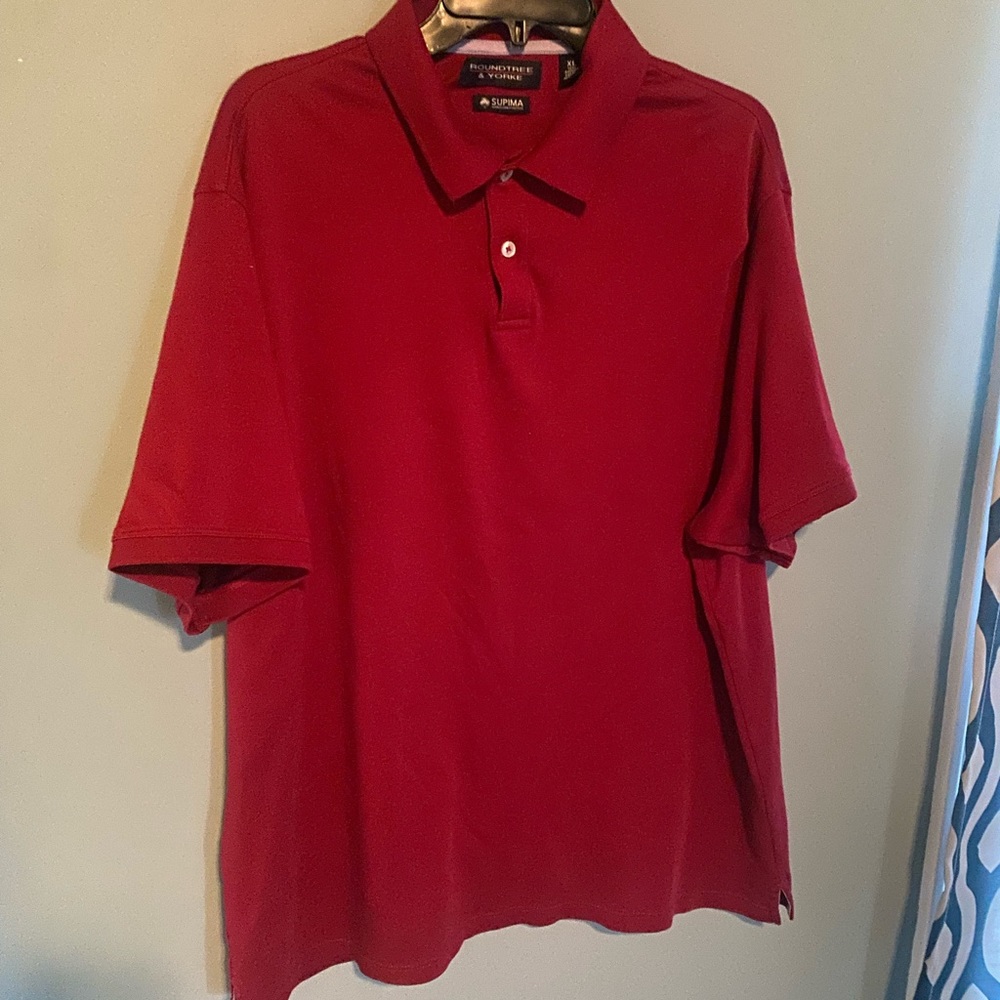 Xl red polo